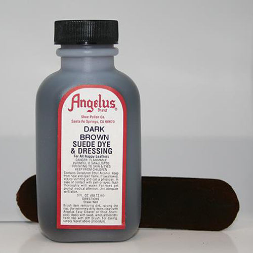 Angelus Brand Leather Dye w/Applicator - 3 oz Light Brown