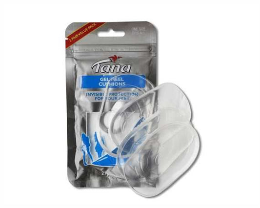 Tana Clear Gel Heel Cushions – 2 Pair Pack